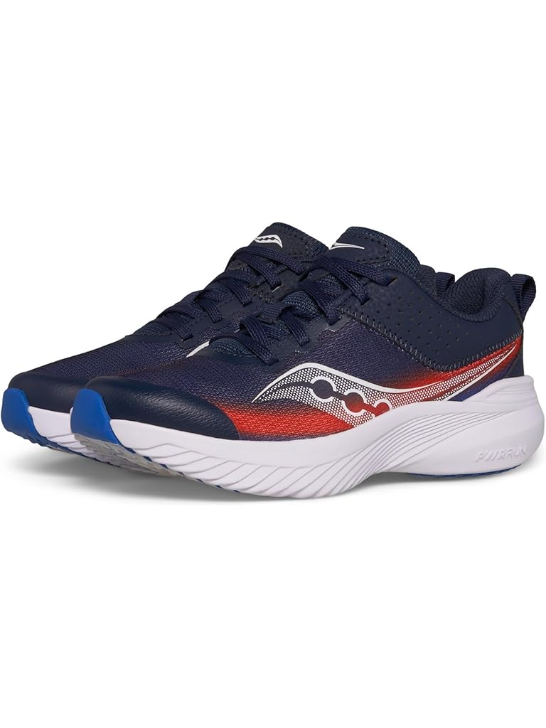 Multi Saucony Kids Kinvara 14 LTT Sneakers (Little Kid/Big Kid)