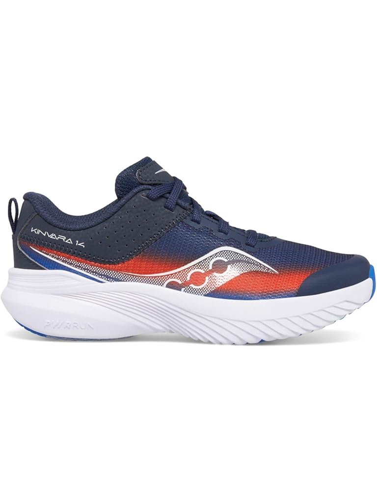 Multi Saucony Kids Kinvara 14 LTT Sneakers (Little Kid/Big Kid)