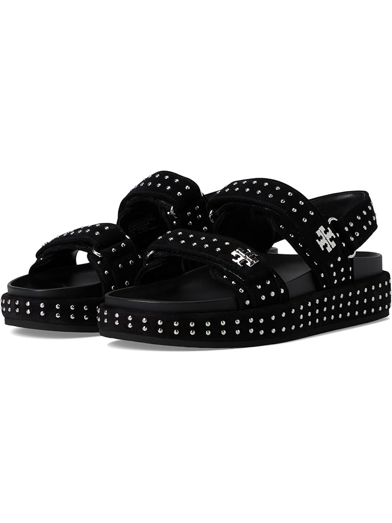 Black Tory Burch Kira Stud Sport Sandal