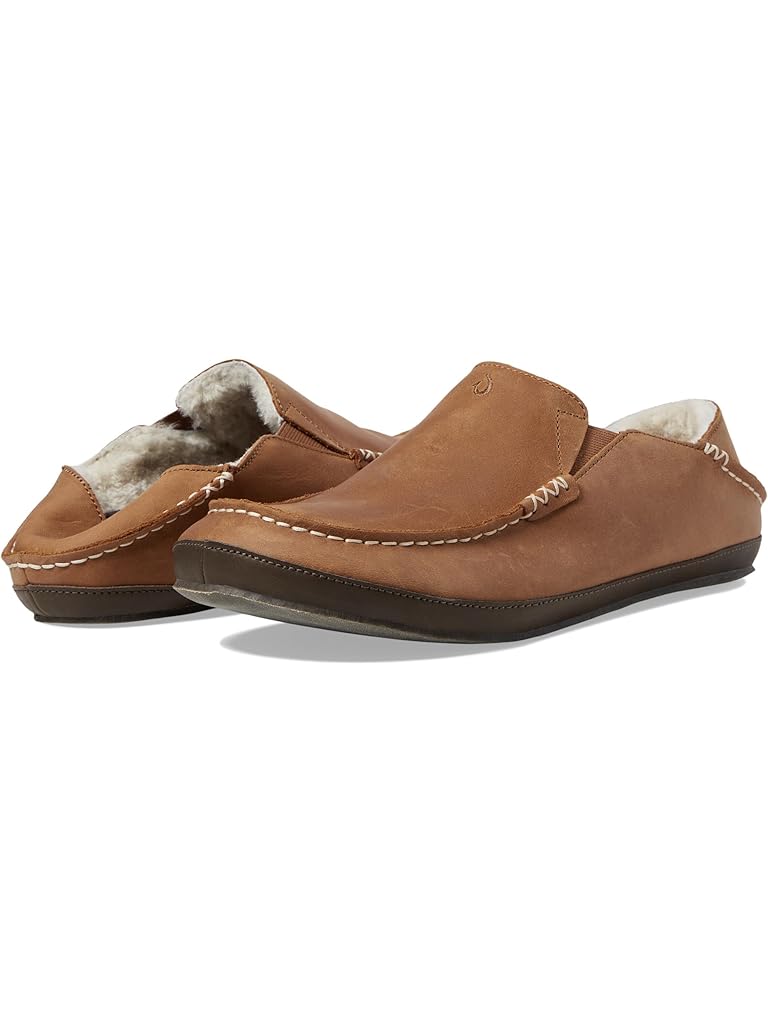 Brown OluKai Moloa Slipper