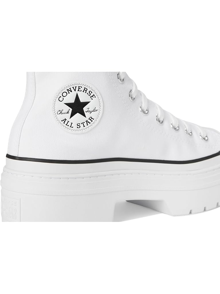 White Converse Chuck Taylor All Star Lugged Heel Platform Waterproof