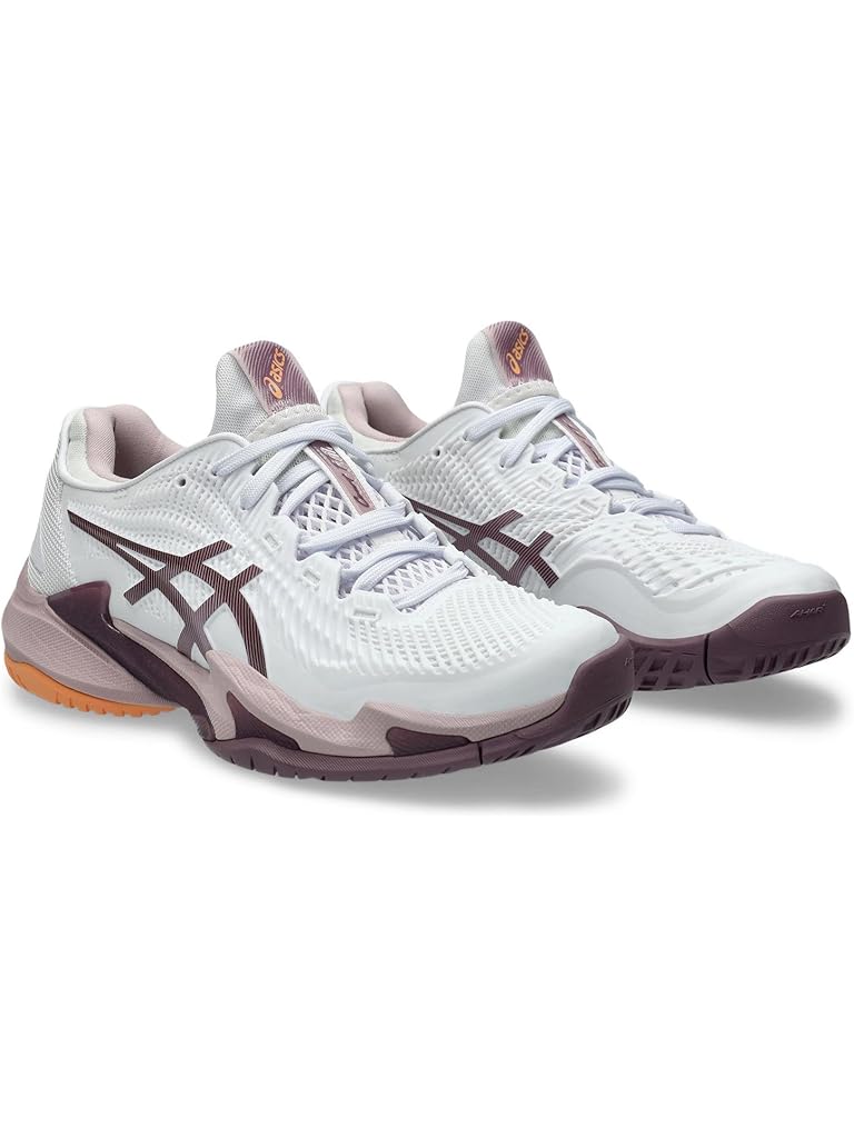 White ASICS Women's Court FF 3