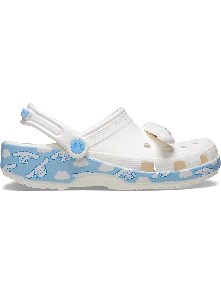 White Crocs Hello Kitty Classic Clogs