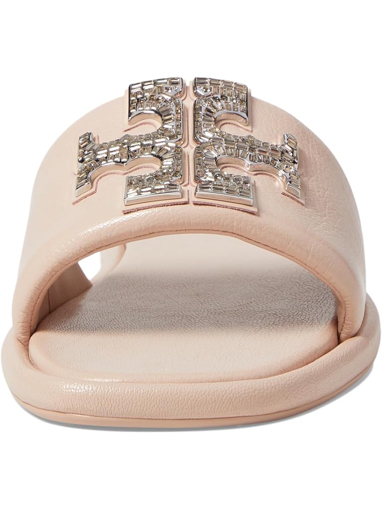 Pink Tory Burch Double T Deco Sport Slide