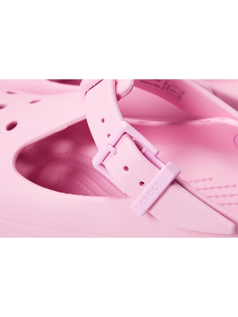 Pink Crocs Classic Mary Jane Clogs