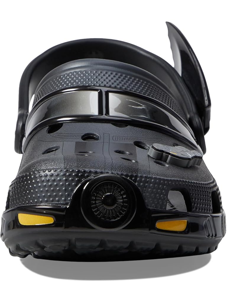 Black Crocs Classic Adjustable Batman Clogs