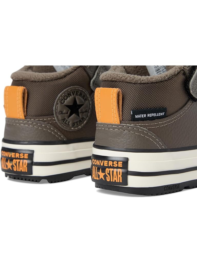 Brown Converse Kids Chuck Taylor All Star Water-Repellent Malden Street Easy-On Boot (Little Kid)