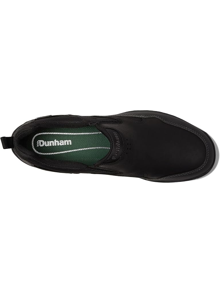 Black Dunham Cloud Plus Waterproof Slip-On