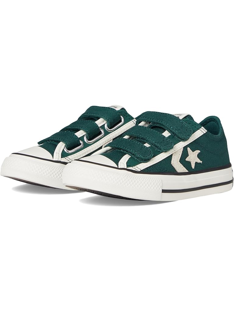 Green Converse Kids Star Player 76 Easy-On Luxe (Little Kid)