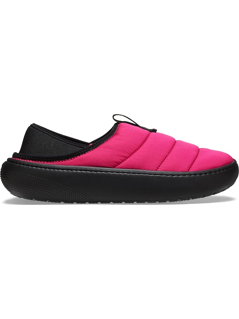 Pink Crocs Classic Puff Moc