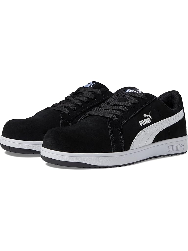 Black PUMA Safety Iconic Suede Low ASTM EH