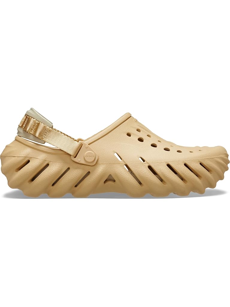 Tan Crocs Echo Clog