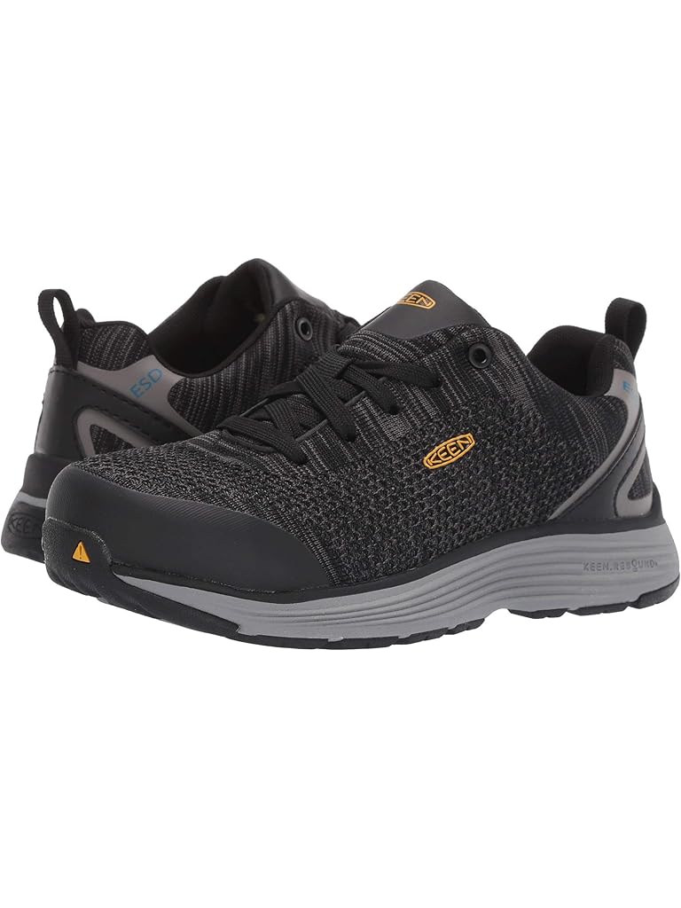 Black KEEN Utility Sparta Aluminum Toe ESD