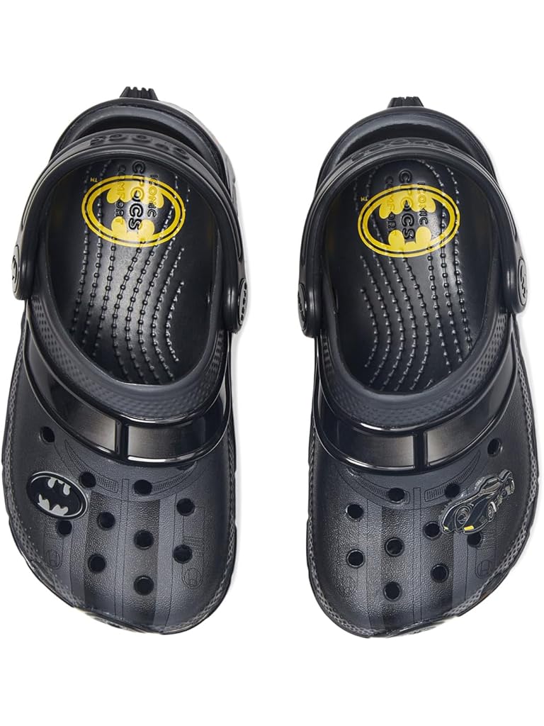 Black Crocs Kids Batman Batmobile Classic Clog