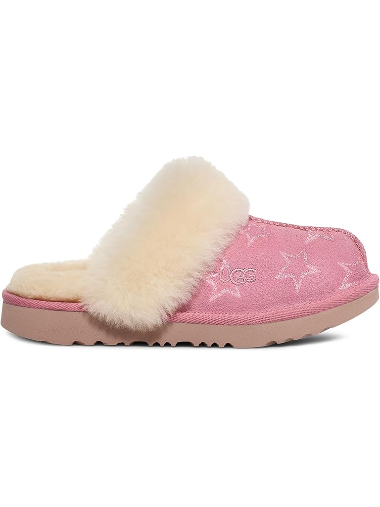 Pink UGG Kids Cozy II Iridescent Stars (Toddler/Little Kid/Big Kid)