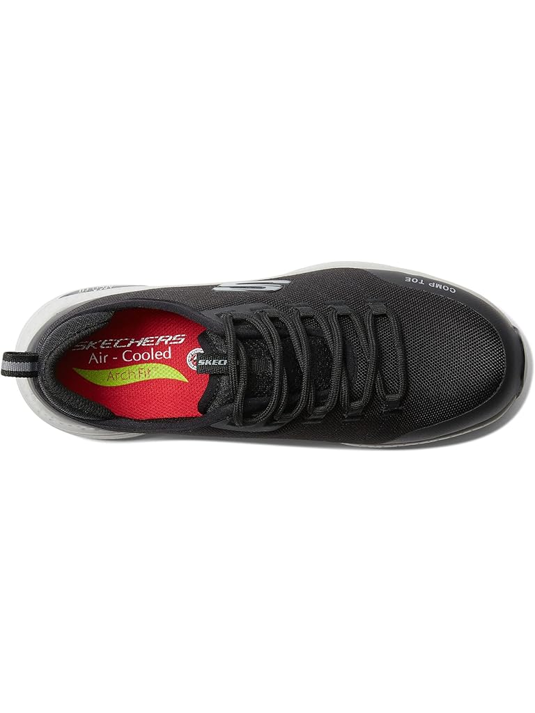 Black SKECHERS Work Arch Fit SR Composite Toe