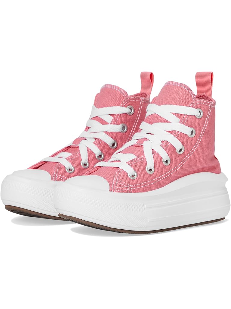 Pink Converse Kids Chuck Taylor All Star Move (Little Kid)