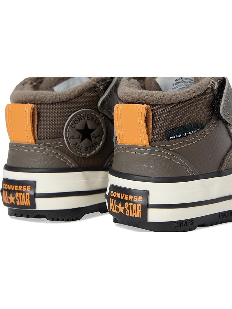 Brown Converse Kids Chuck Taylor All Star Water-Repellent Malden Street Easy-On Boot (Toddler)