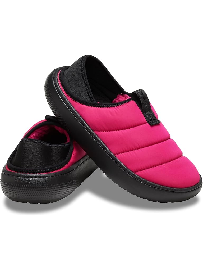 Pink Crocs Classic Puff Moc