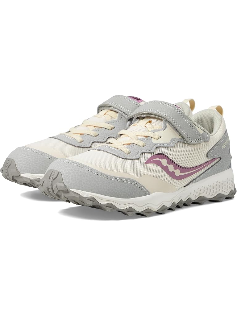 Purple Saucony Kids Peregrine Shield KDZ A/C Sneakers (Little Kid/Big Kid)