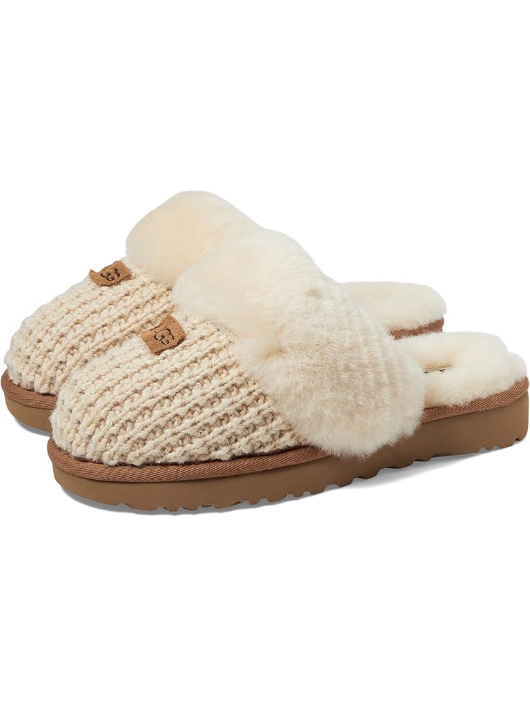 Beige UGG Cozy Knit Slipper