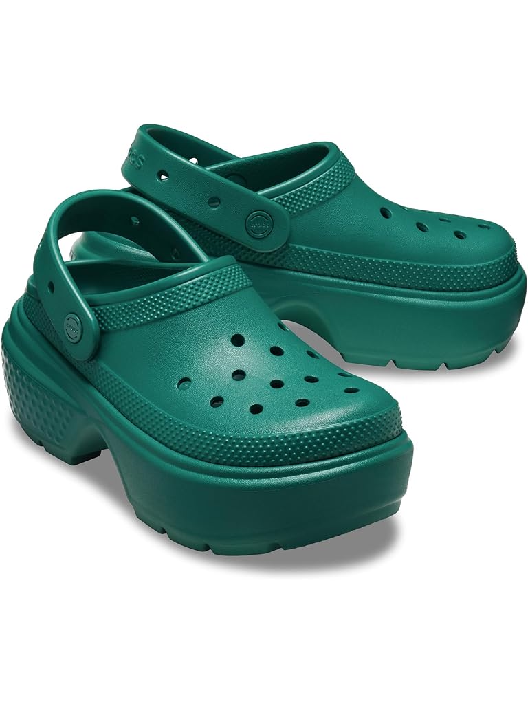 Green Crocs Stomp Clog