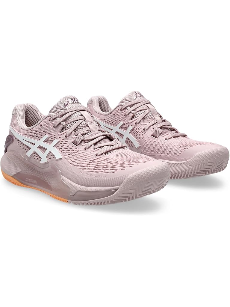 Pink ASICS Women's GEL-Resolution 9 Clay