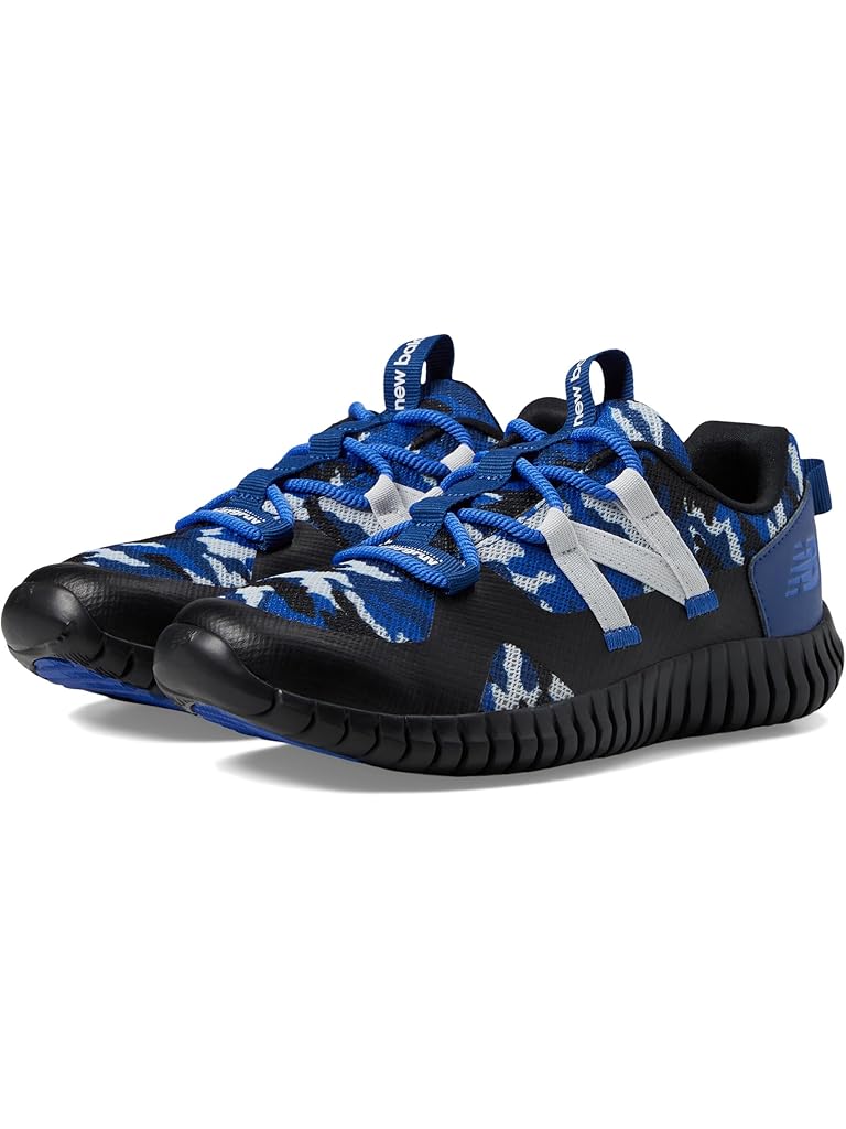 Blue New Balance Kids Playgruv v2 Bungee (Little Kid)