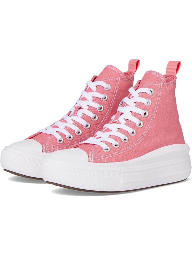 Pink Converse Kids Chuck Taylor All Star Move (Big Kid)