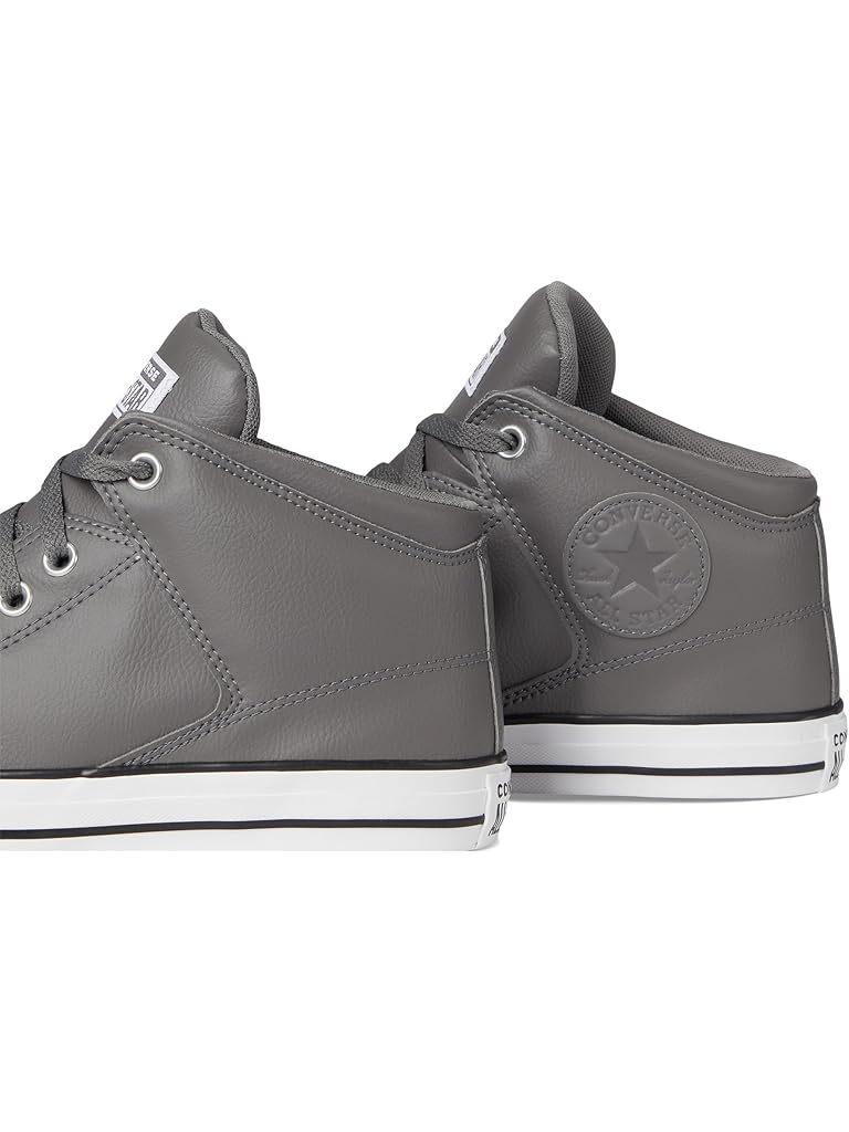 Gray Converse Chuck Taylor All Star High Street Faux-Leather