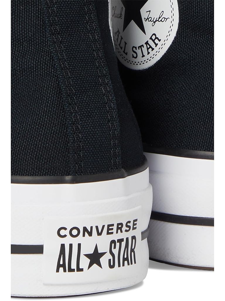 Black Converse Chuck Taylor All Star High-Top Platform Sneaker