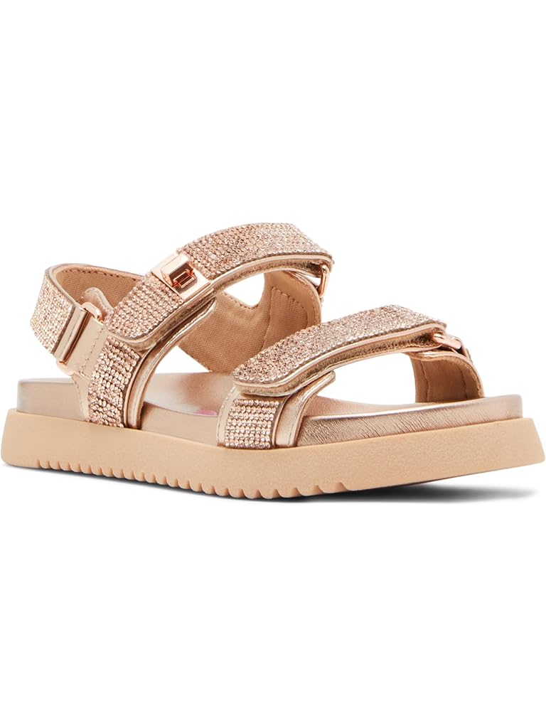 Gold Steve Madden Kids Mona (Little Kid/Big Kid)