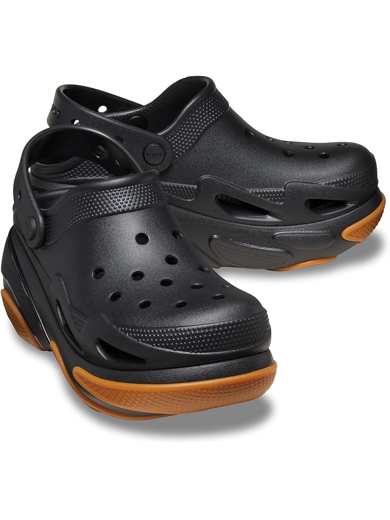 Black Crocs Bubble Crush Clogs