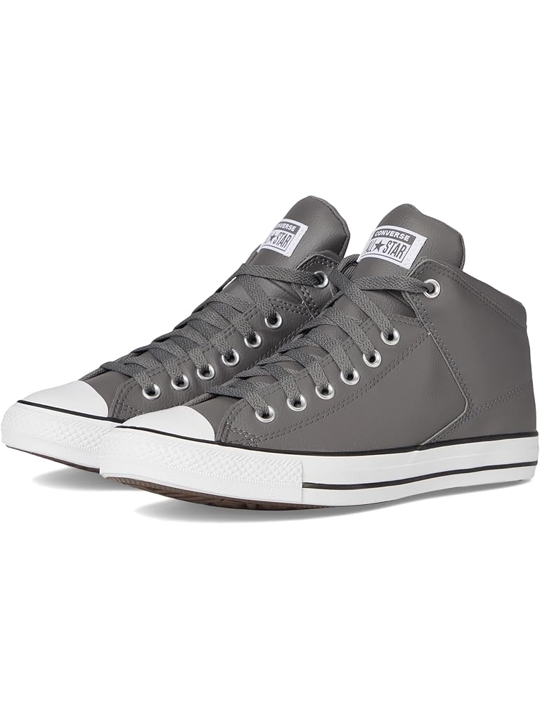 Gray Converse Chuck Taylor All Star High Street Faux-Leather