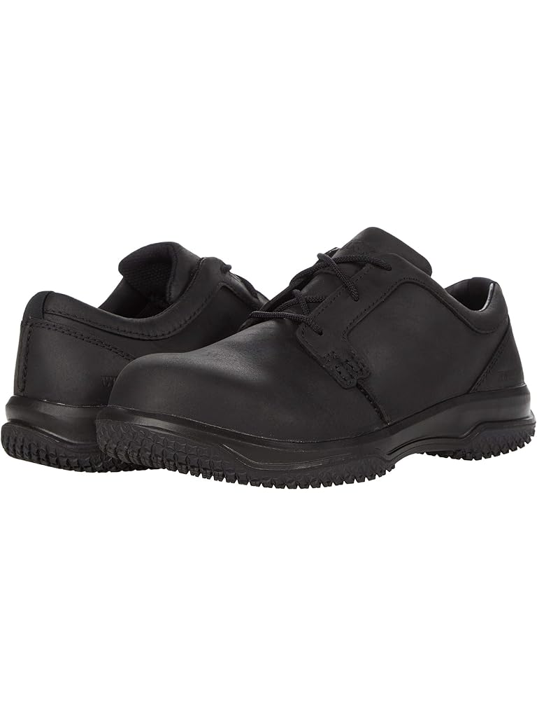 Black WORX Zinc Comp Toe Oxford