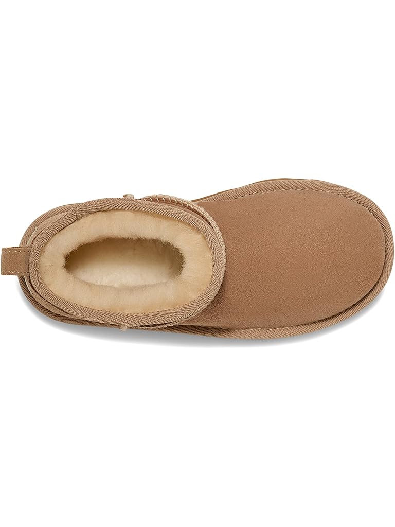 Beige UGG Kids Classic Ultra Mini (Little Kid/Big Kid)