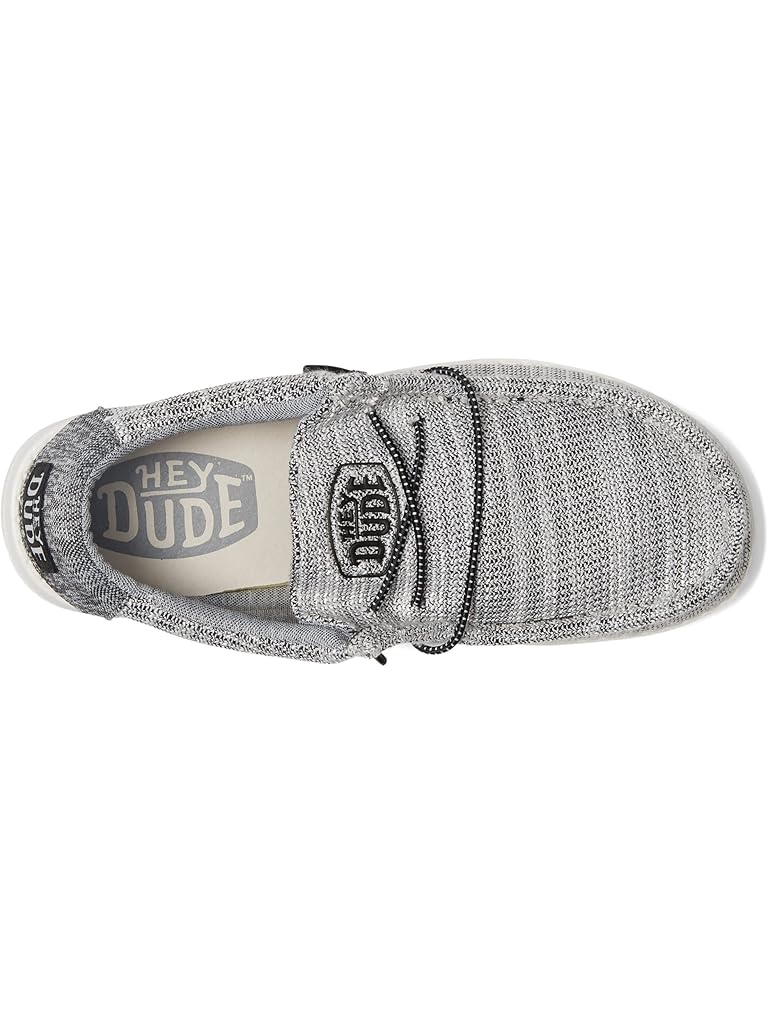 White Hey Dude Kids Wally Stretch (Little Kid/Big Kid)