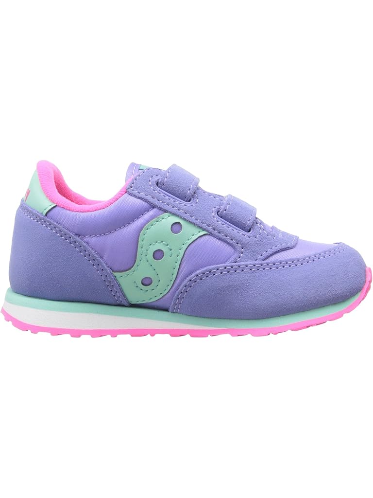 Blue Saucony Kids Originals Jazz Hook & Loop Sneaker (Toddler/Little Kid)