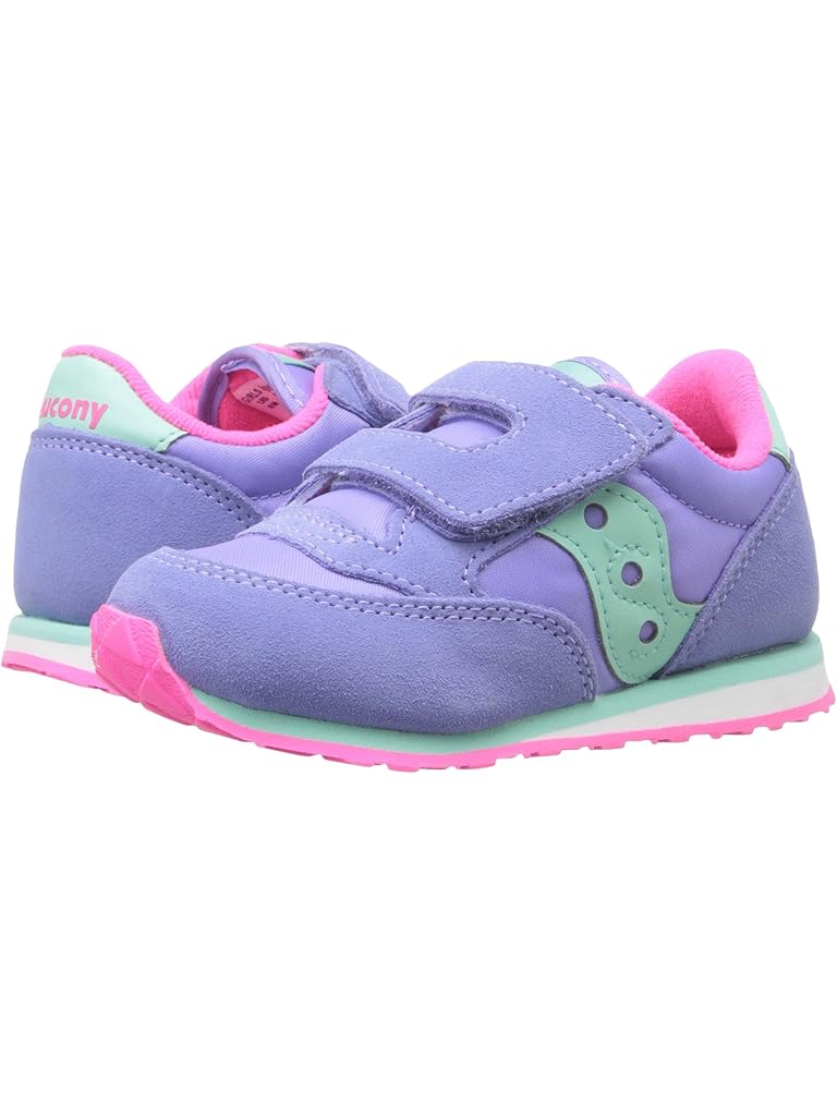 Blue Saucony Kids Originals Jazz Hook & Loop Sneaker (Toddler/Little Kid)