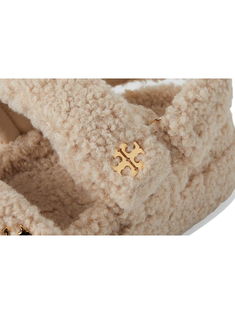 Taupe Tory Burch Kira Shearling Sport Sandal